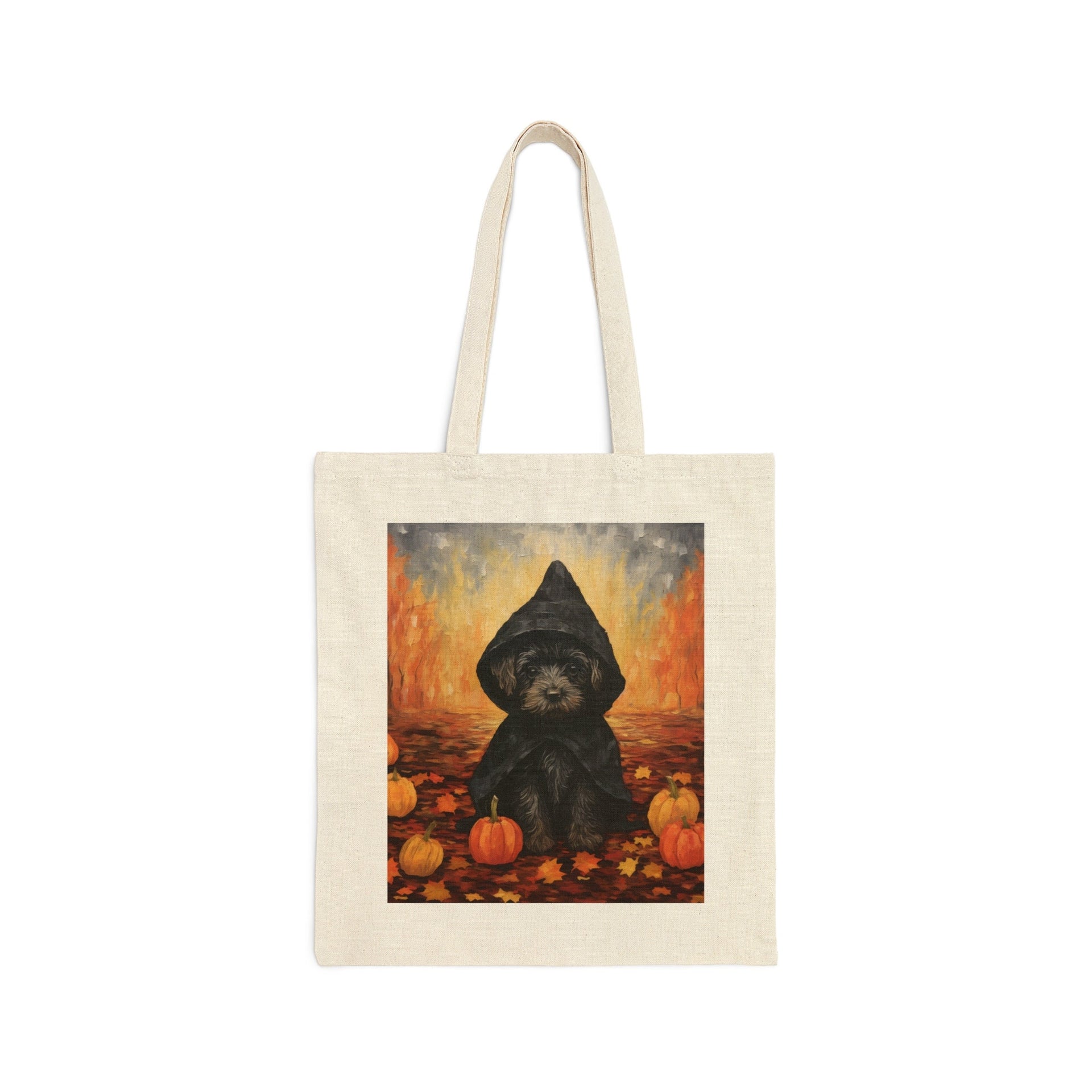 Spooky Labradoodle Tote Bag