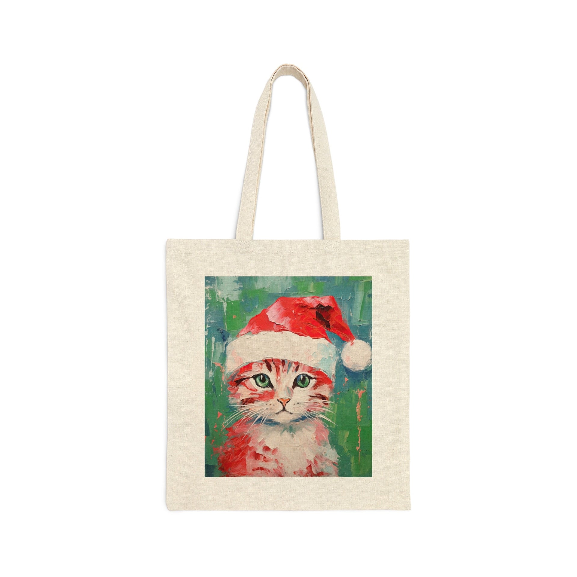 Festive Cat Tote Bag