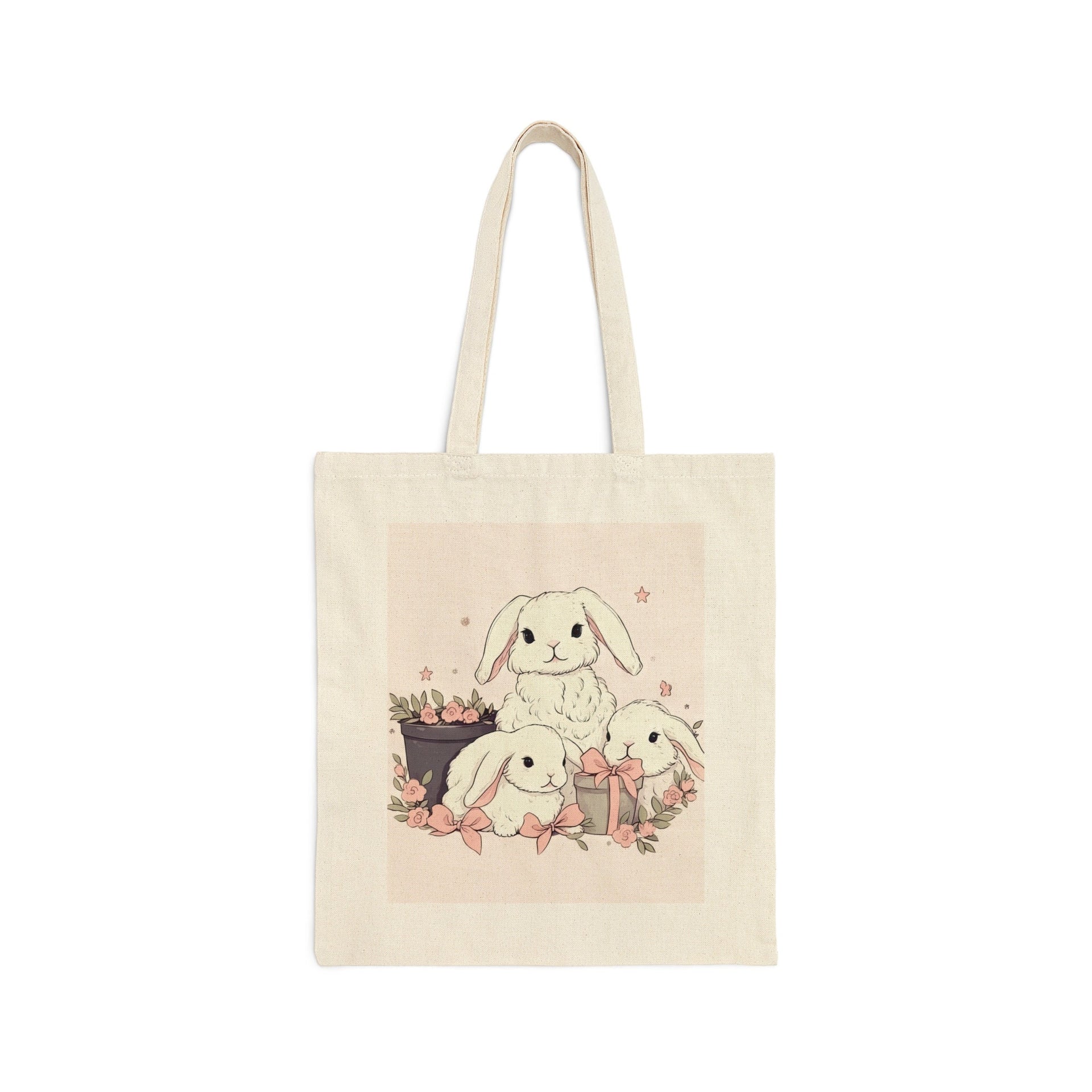 Coquette Bunny Tote Bag
