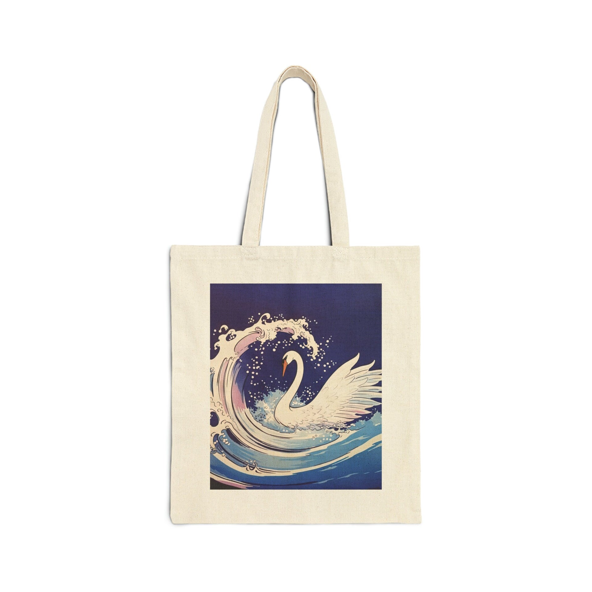 Magical Sea Swan Tote Bag