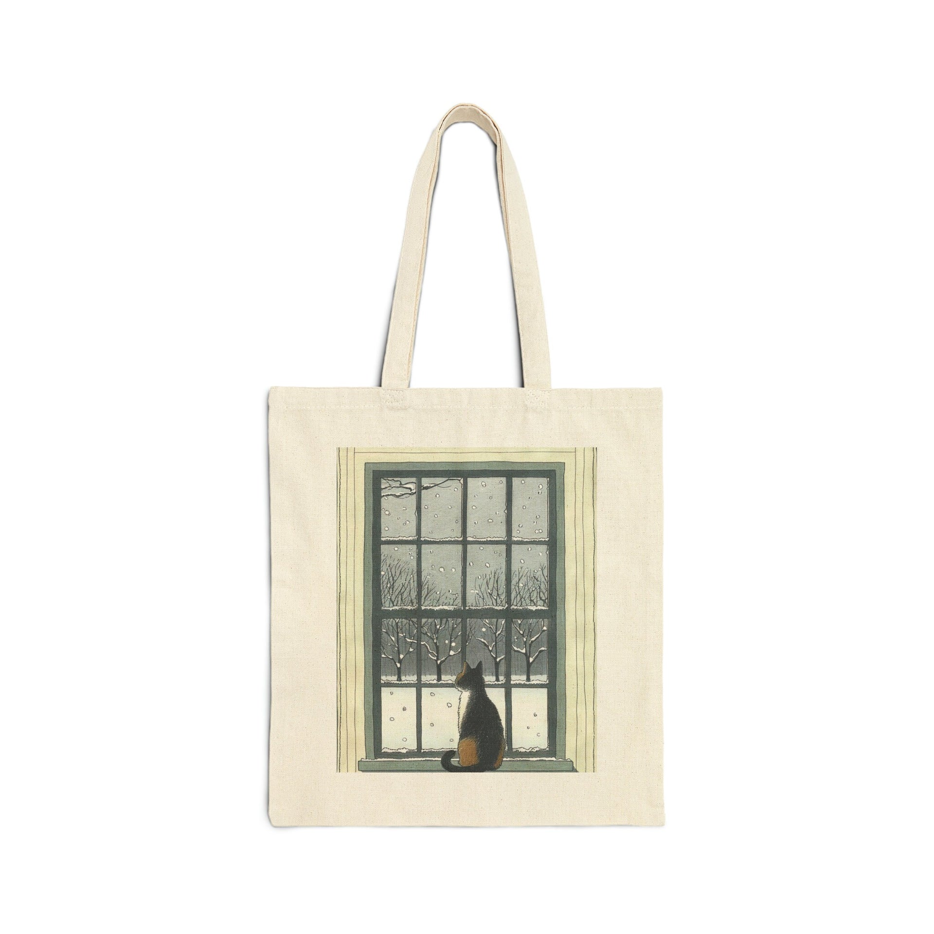 Cat illustration Tote Bag