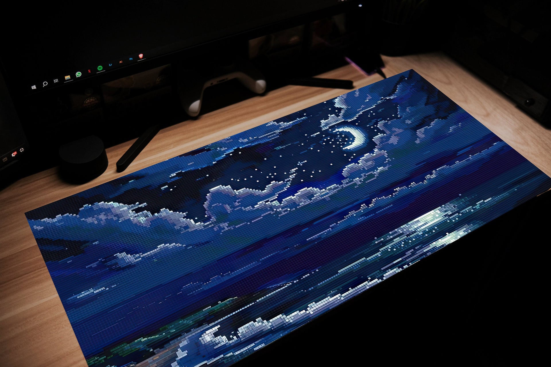 Costal Sea Retro Mouse Pad