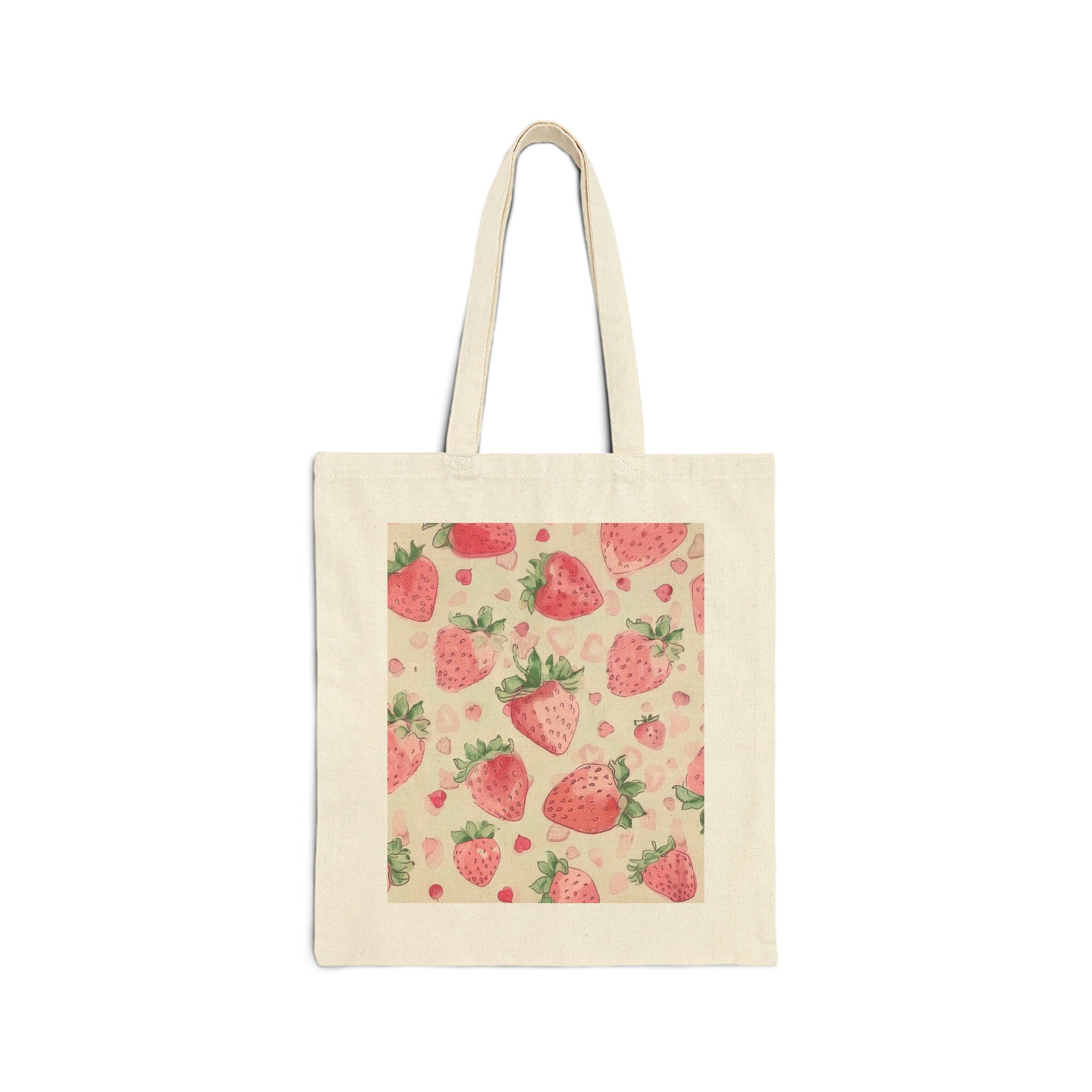 Coquette Strawberry Tote Bag
