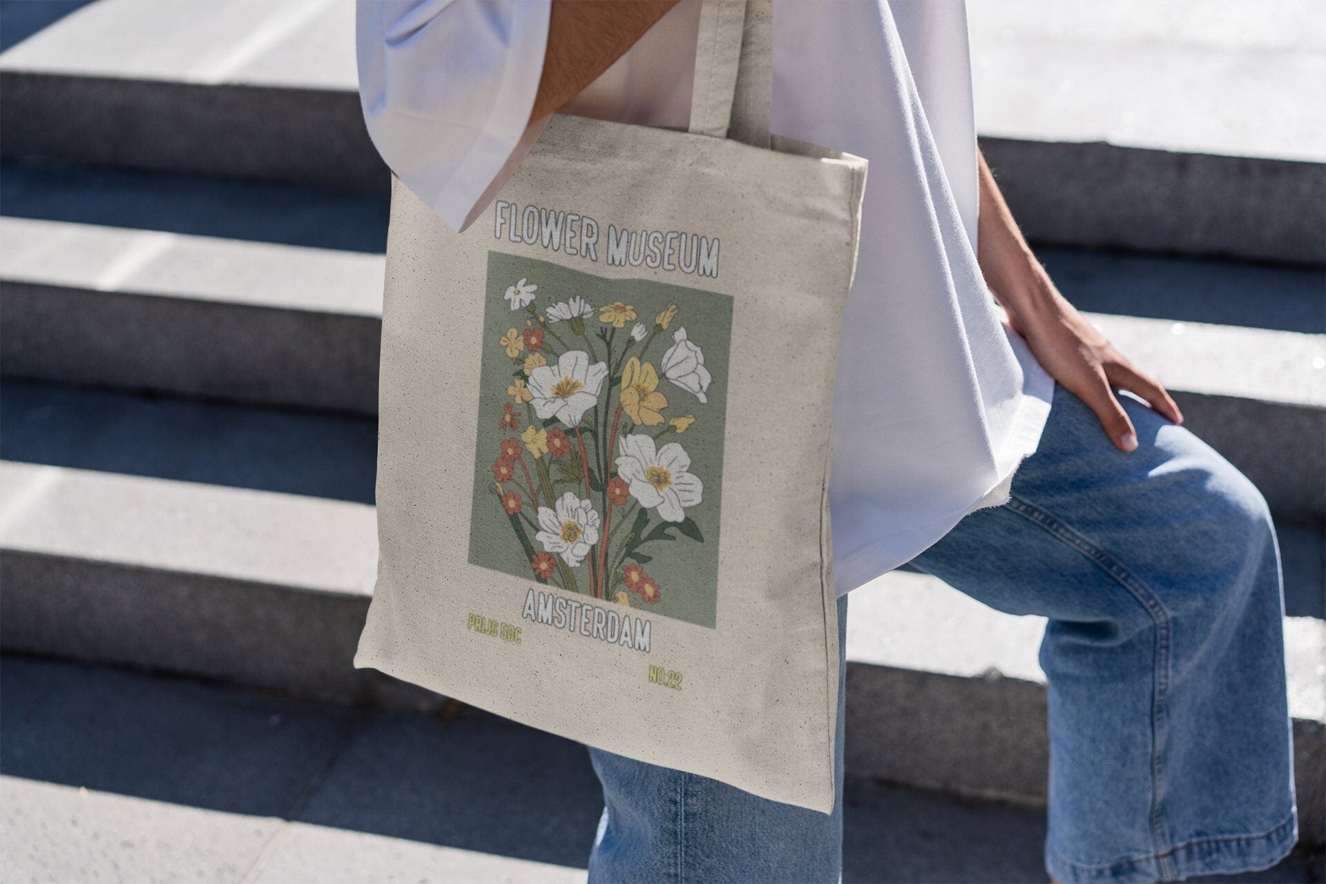 Flower Museum Amsterdam Tote Bag