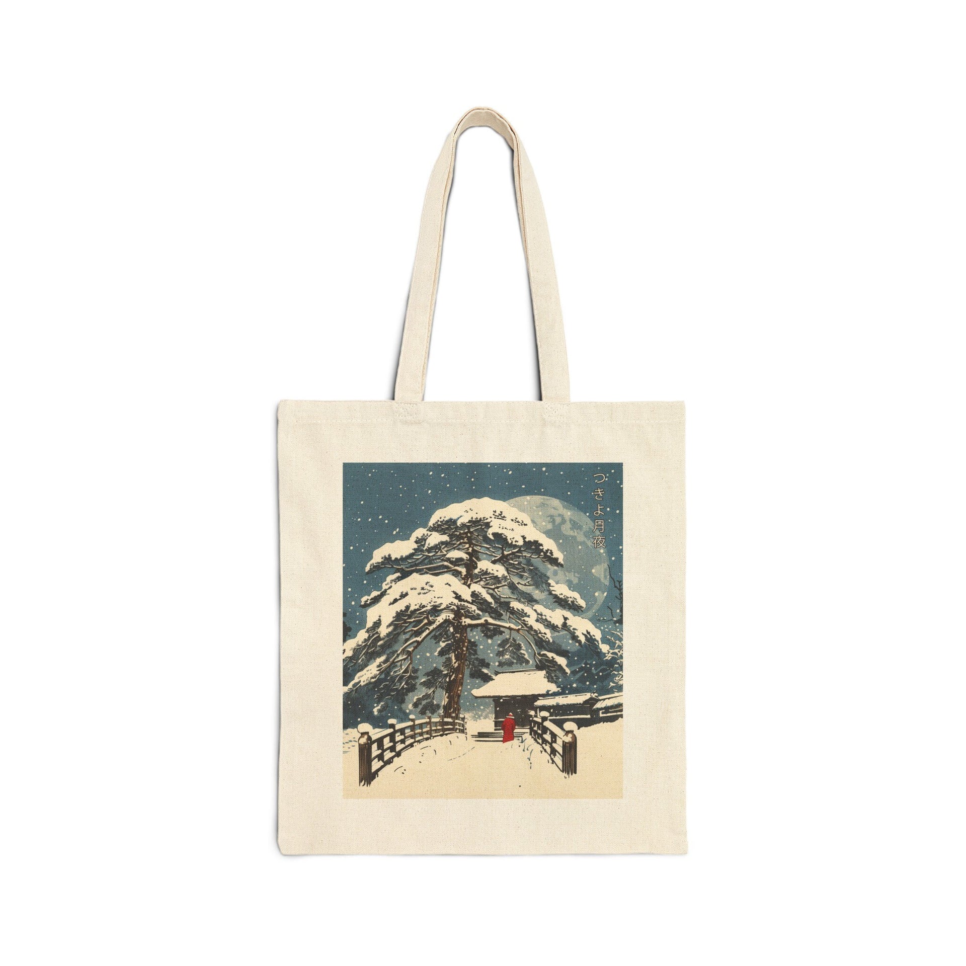 Japanese Moonlight Tote Bag