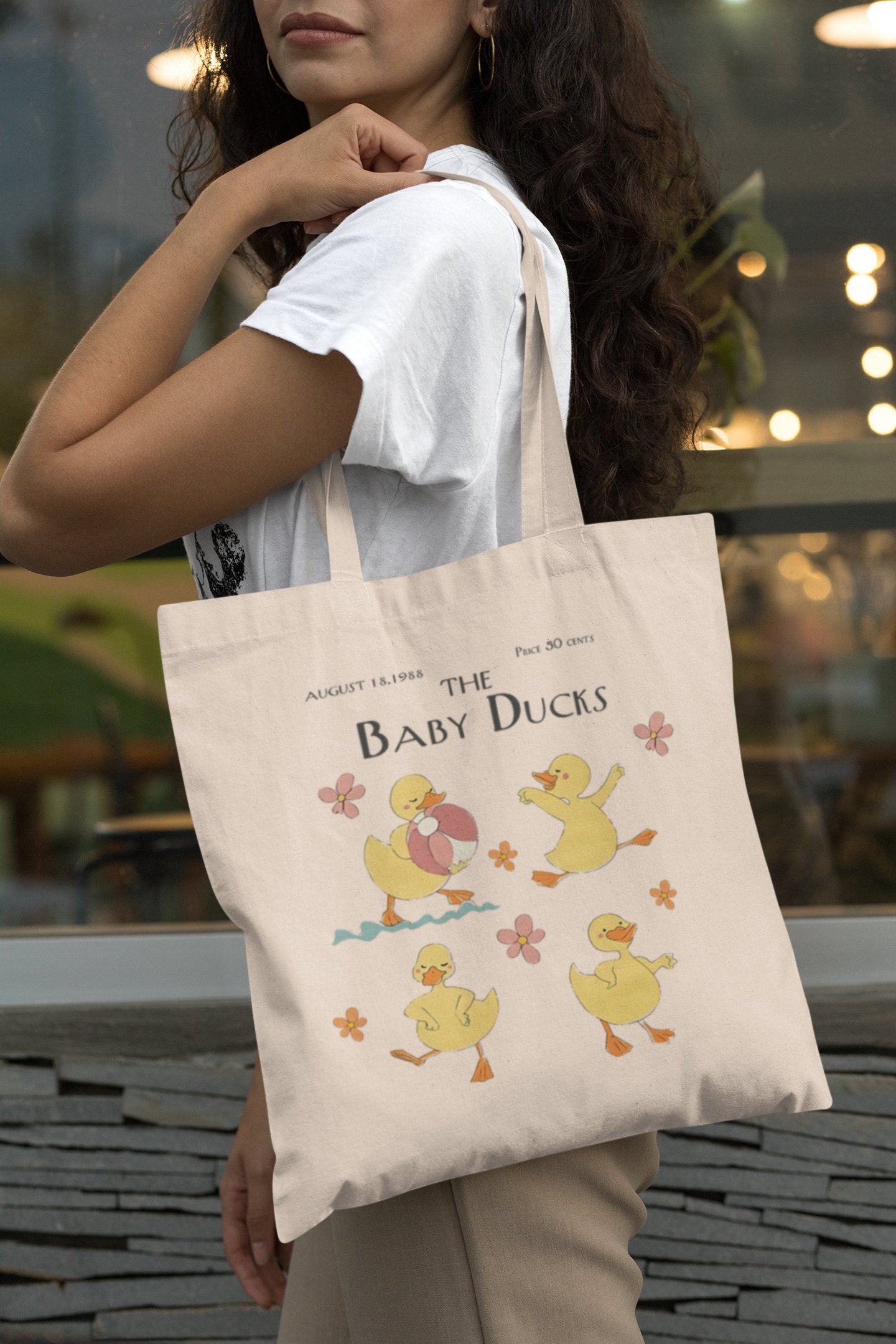 Baby Duck Tote Bag