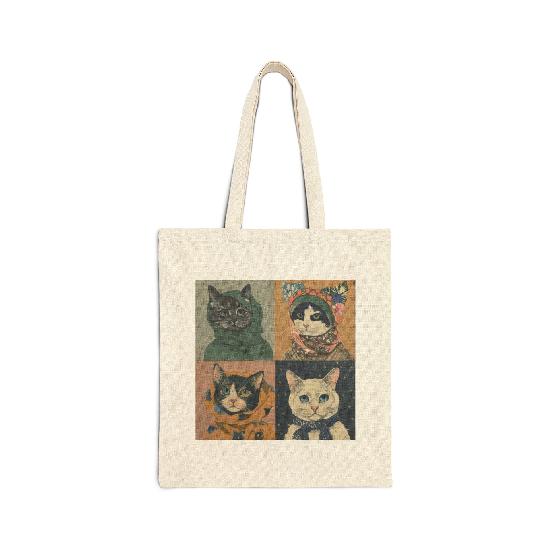 Babushka Cat Tote Bag