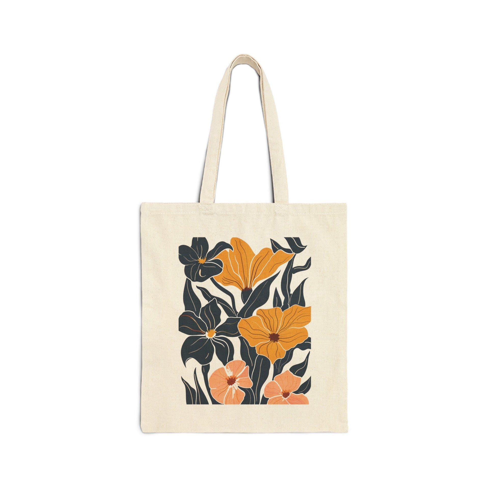 Aesthetic Flower Tote Bag