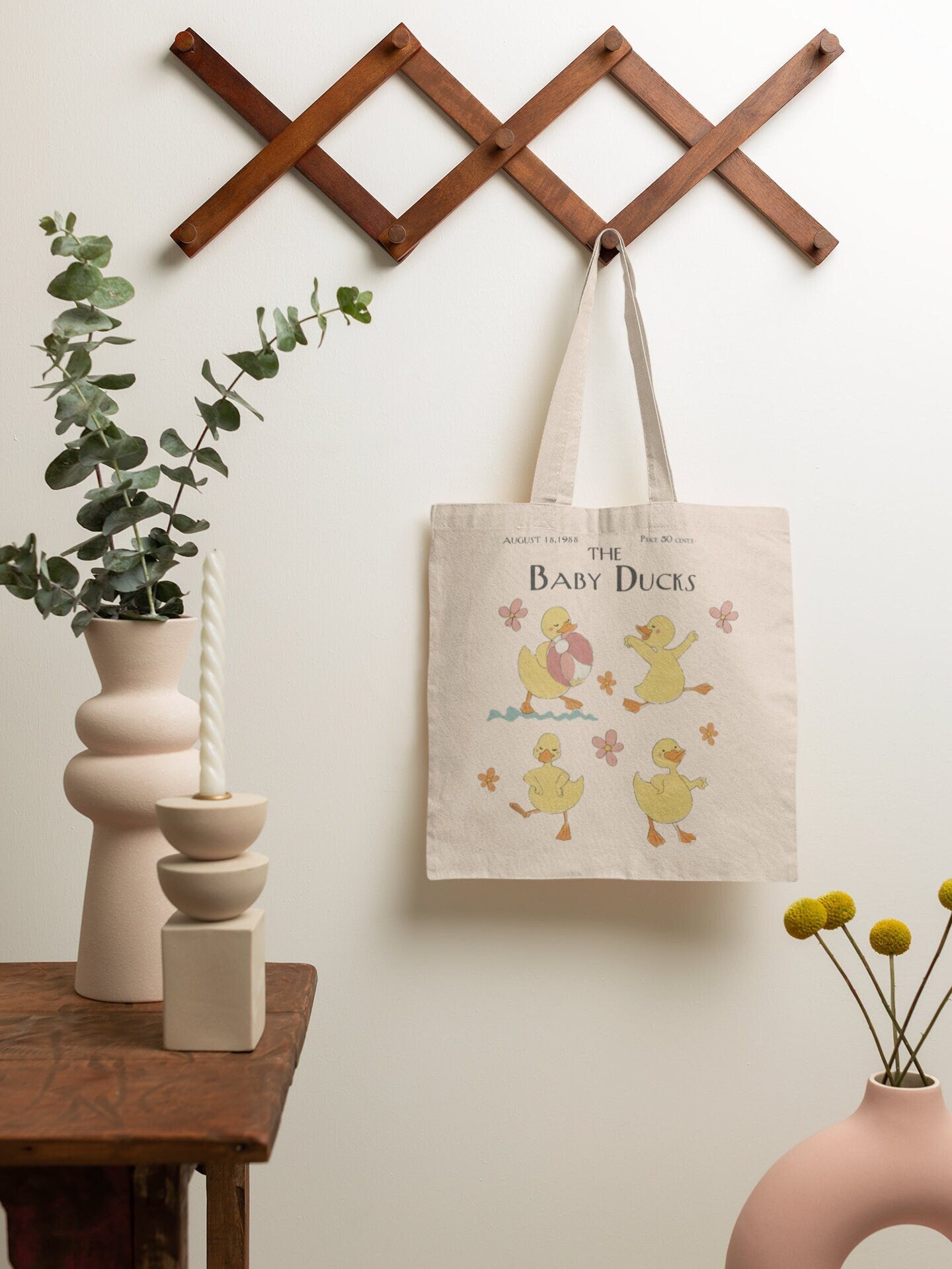 Baby Duck Tote Bag