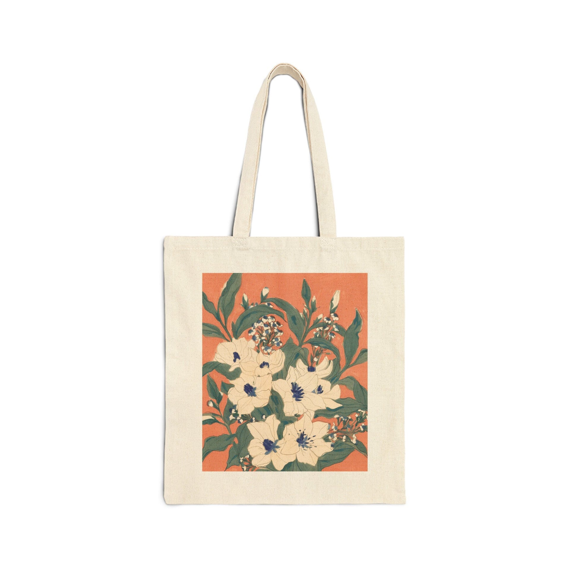 Elegant Floral Tote Bag