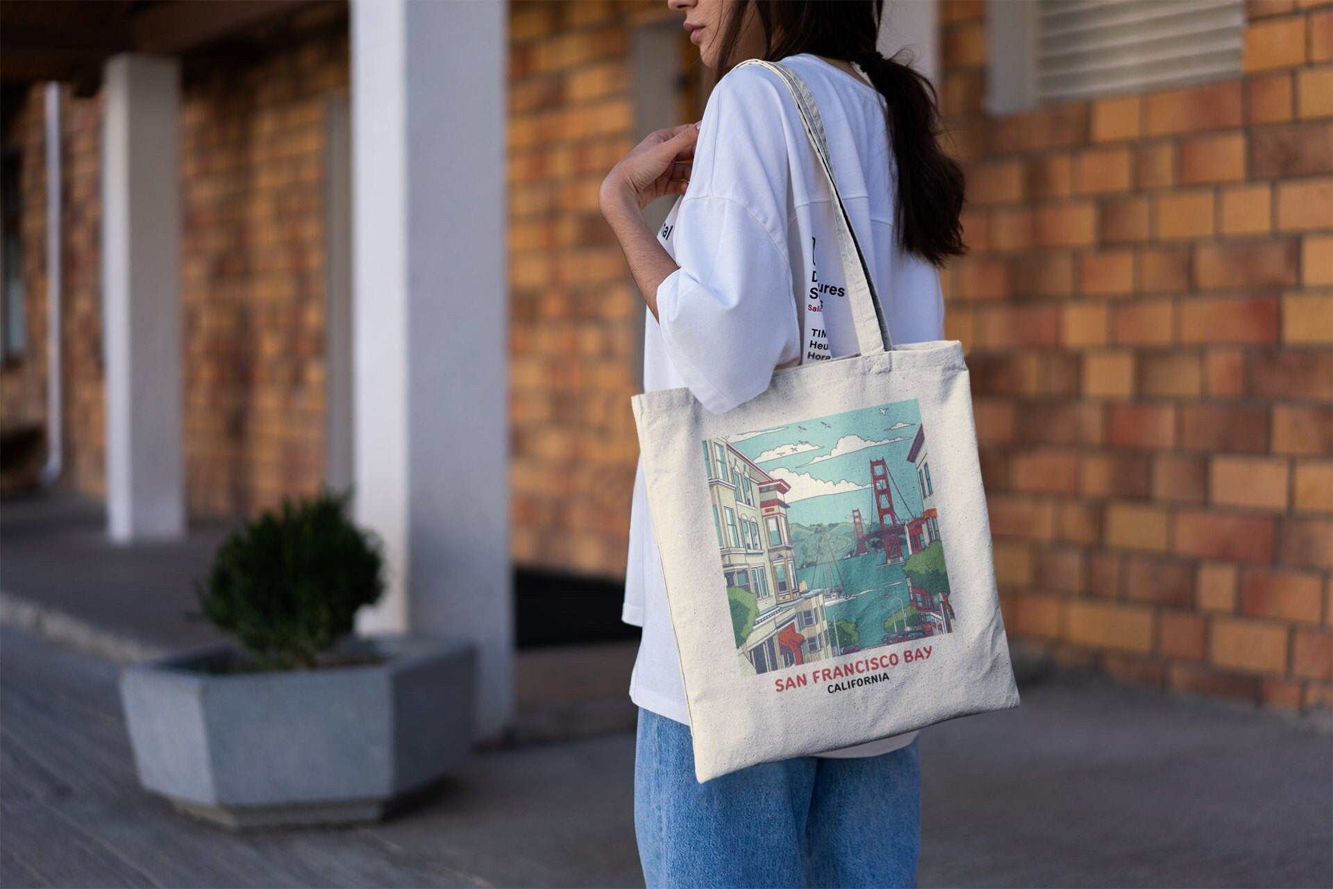 San Francisco Bay Tote Bag