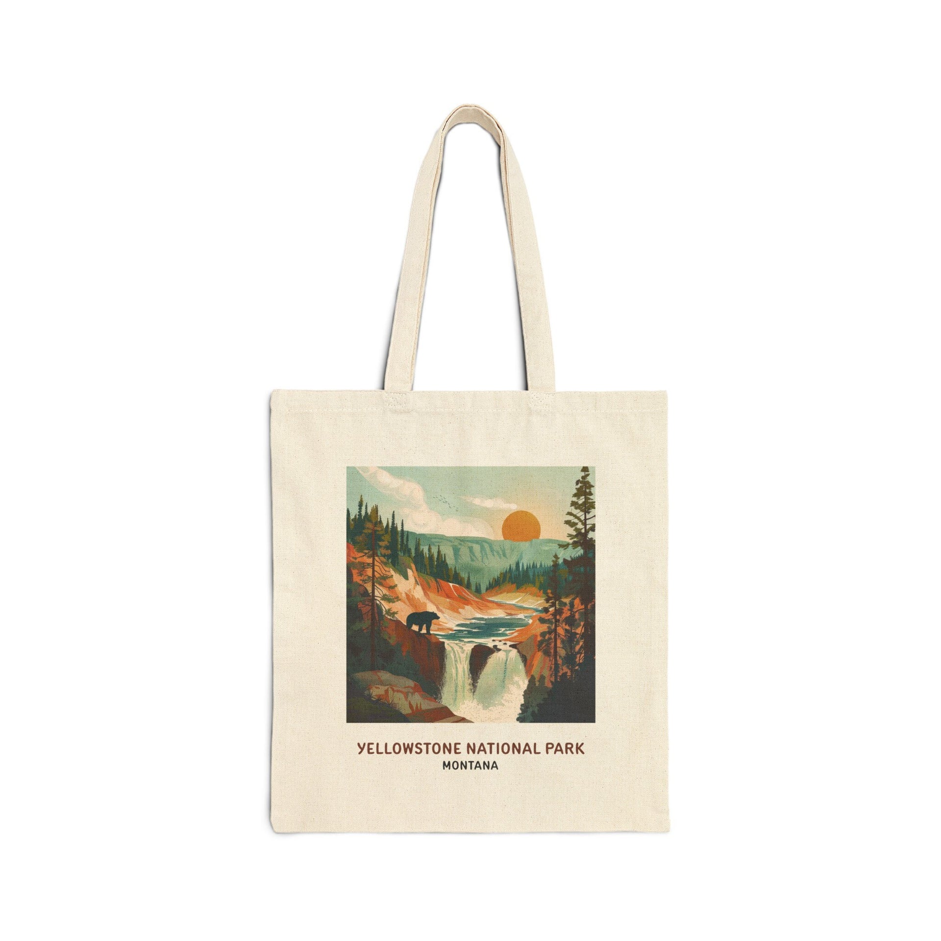 Yellowstone National Park Tote Bag