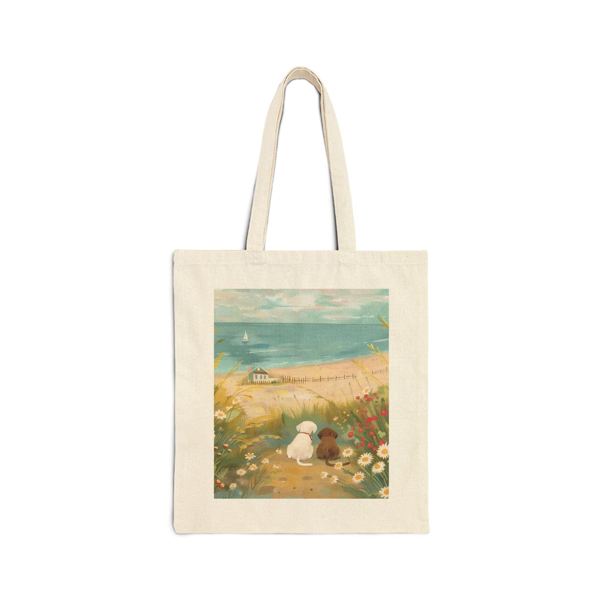 Beach Dogs Tote Bag