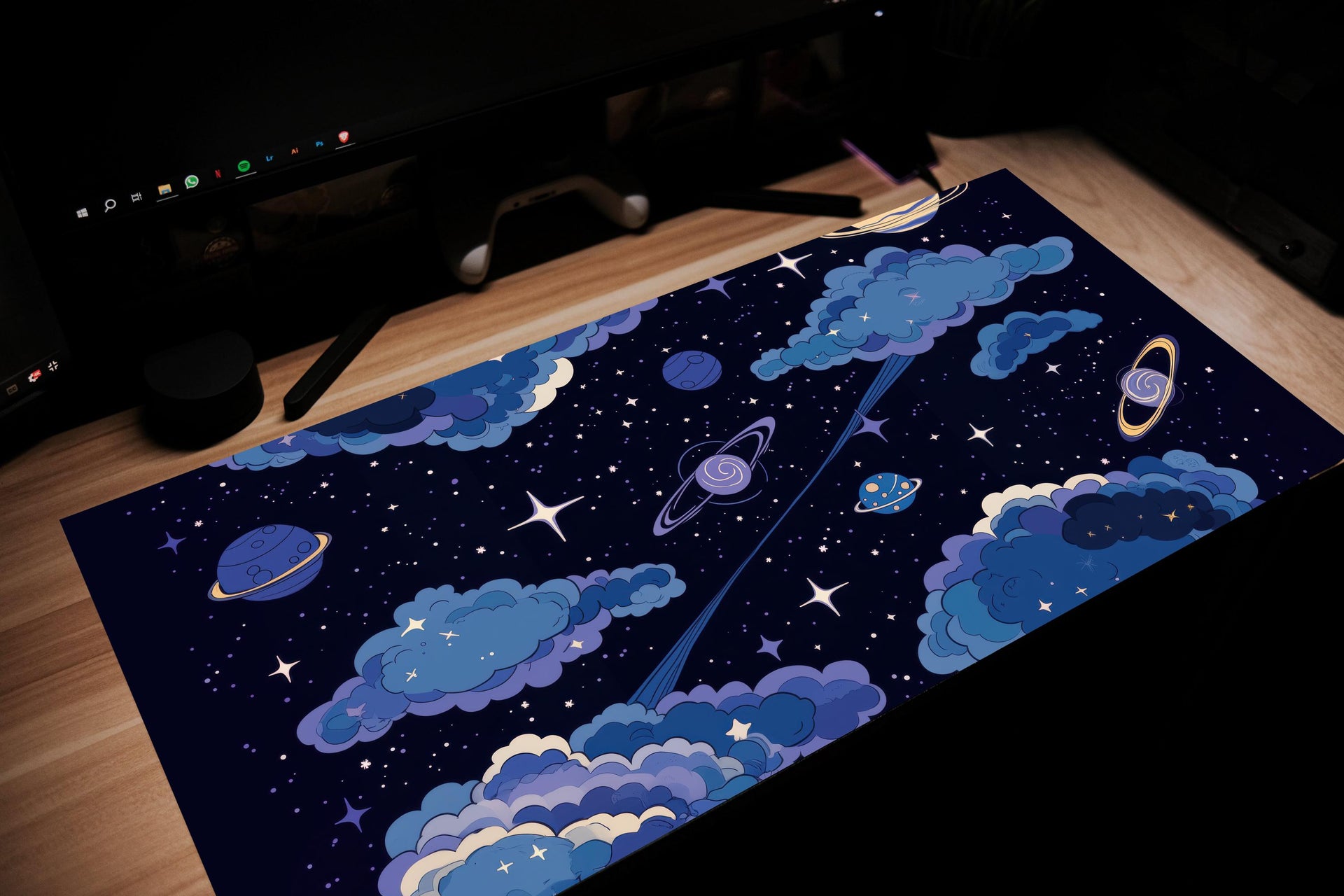 Midnight Galaxy Mouse Pad