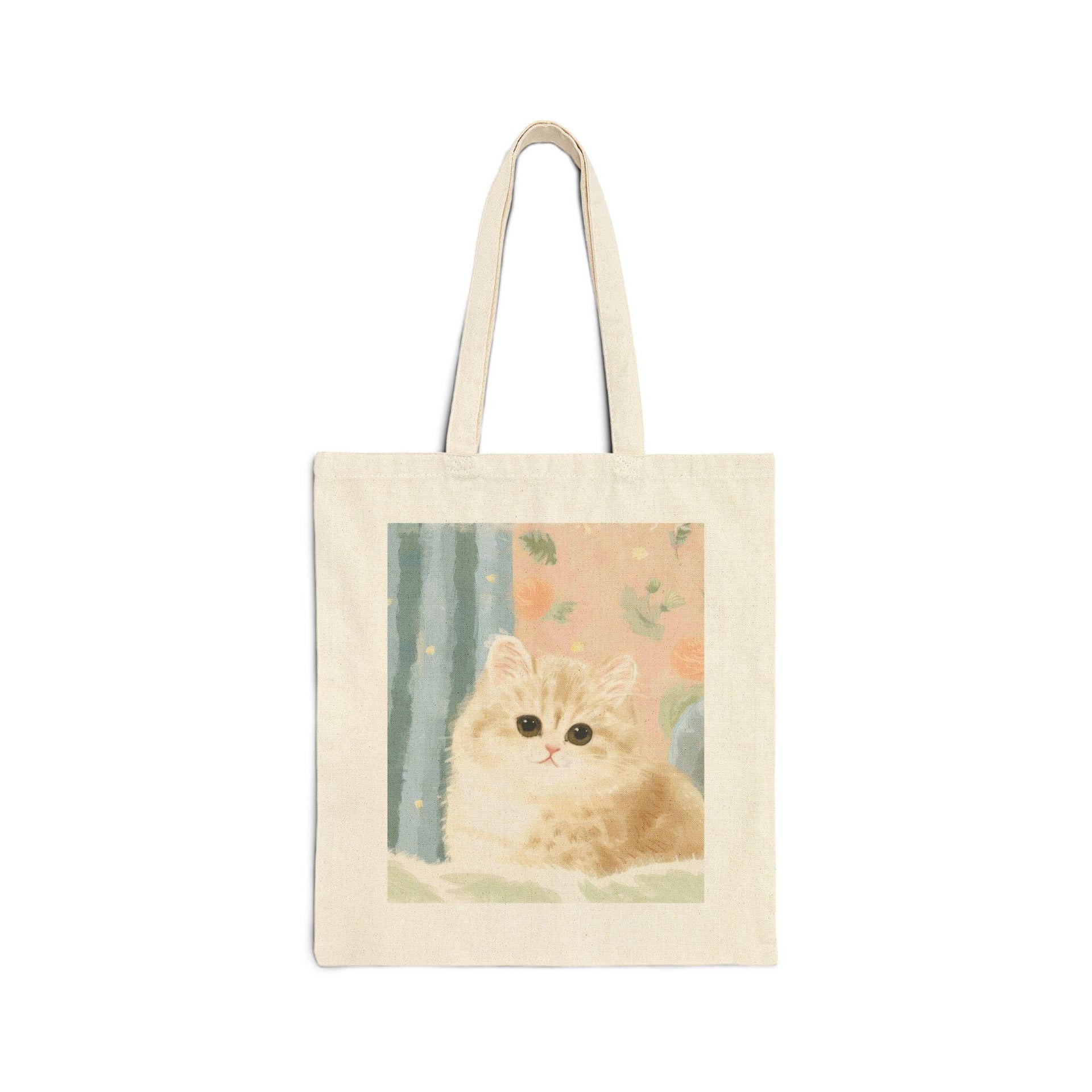 Adorable Kitty Tote Bag