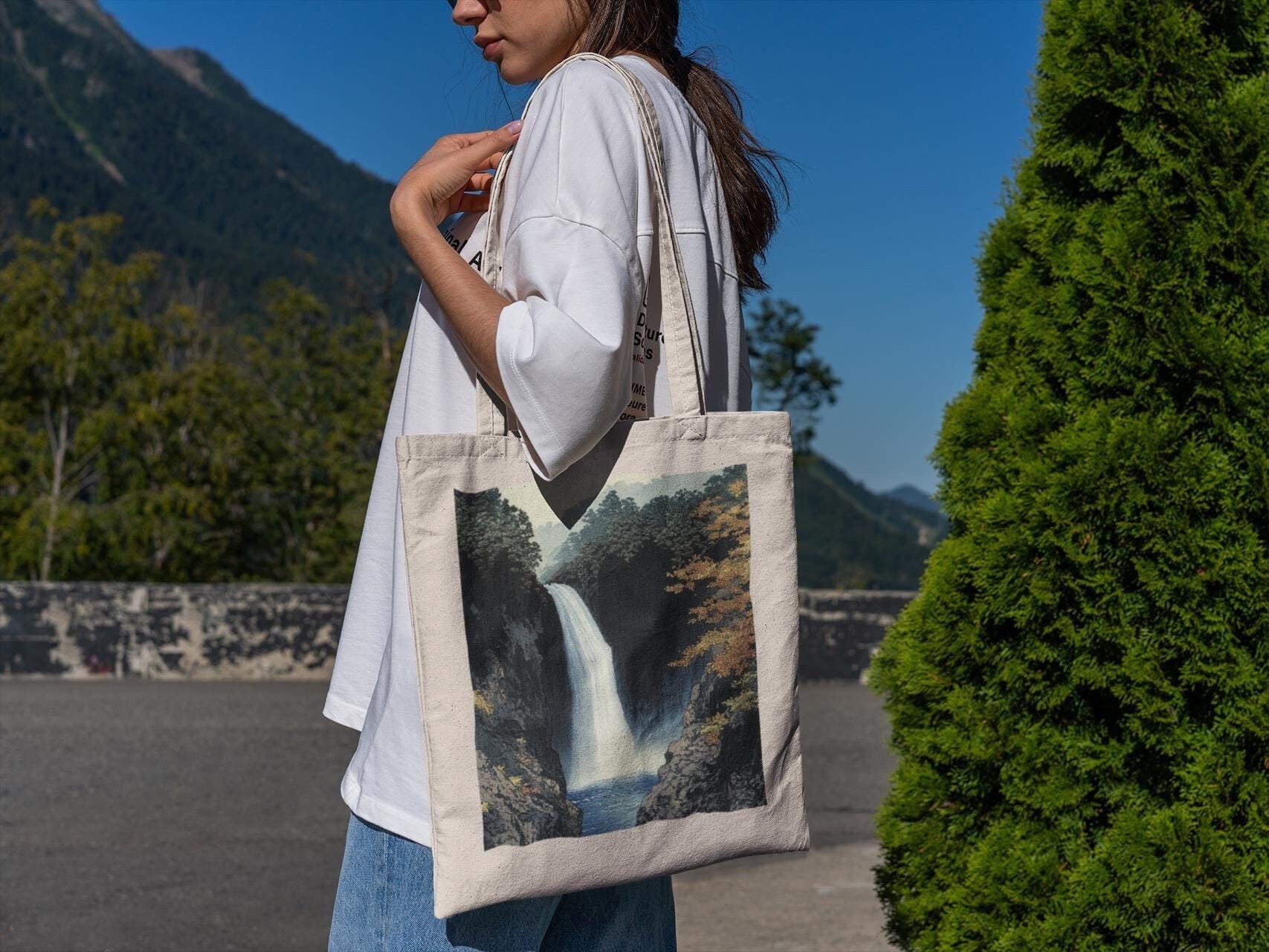 Waterfall Tote Bag
