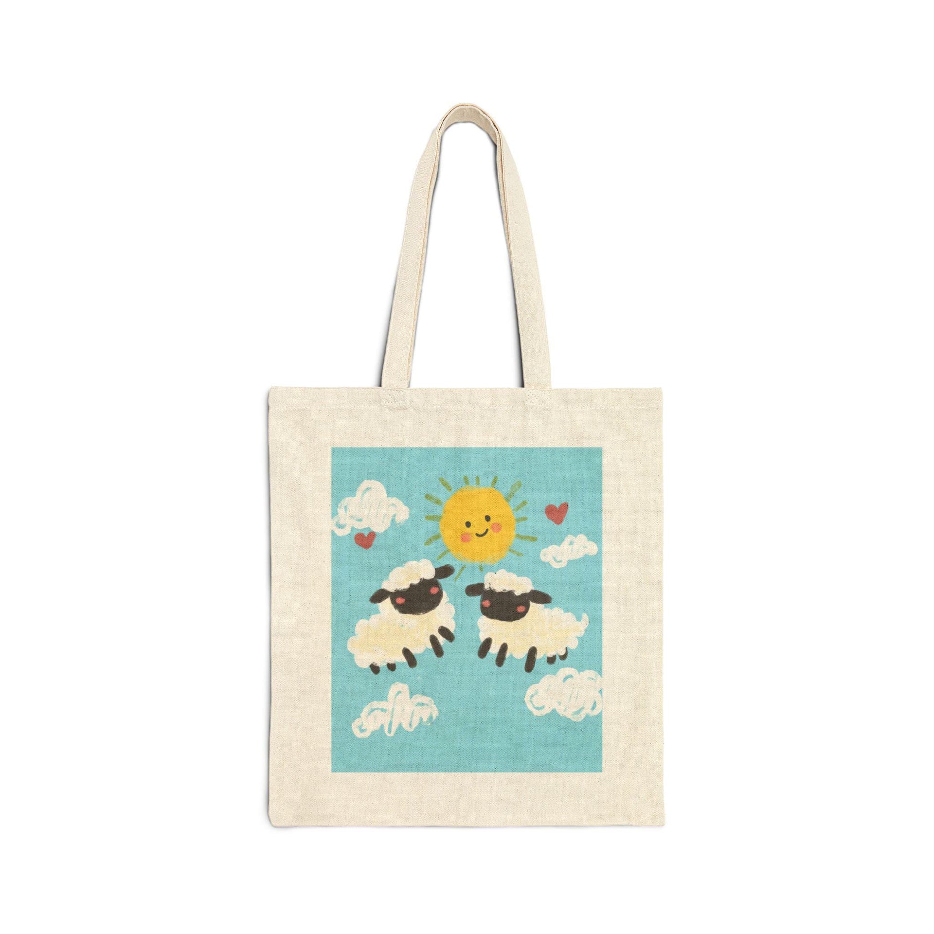 Happy Sheep Tote Bag