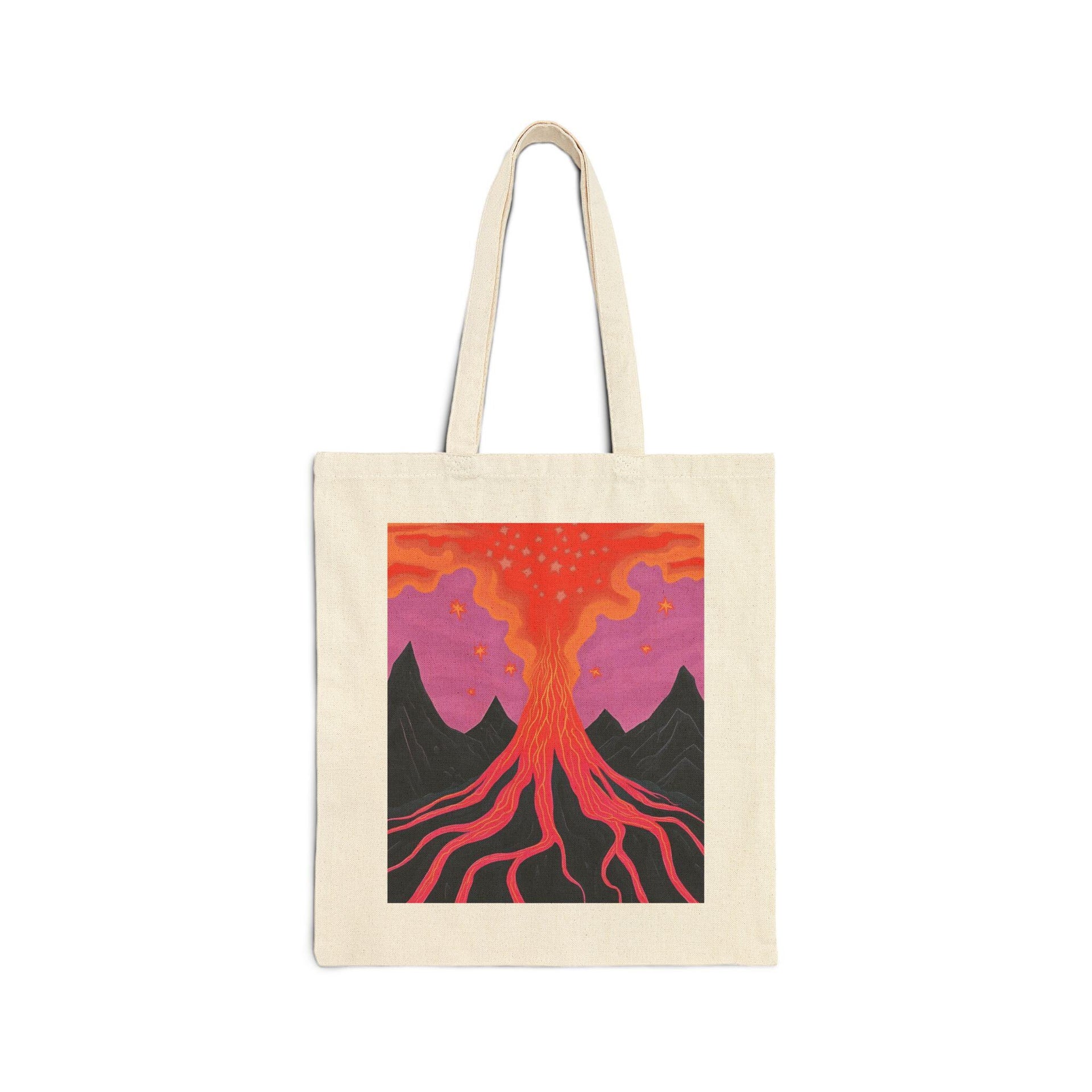Volcano Star Tote Bag