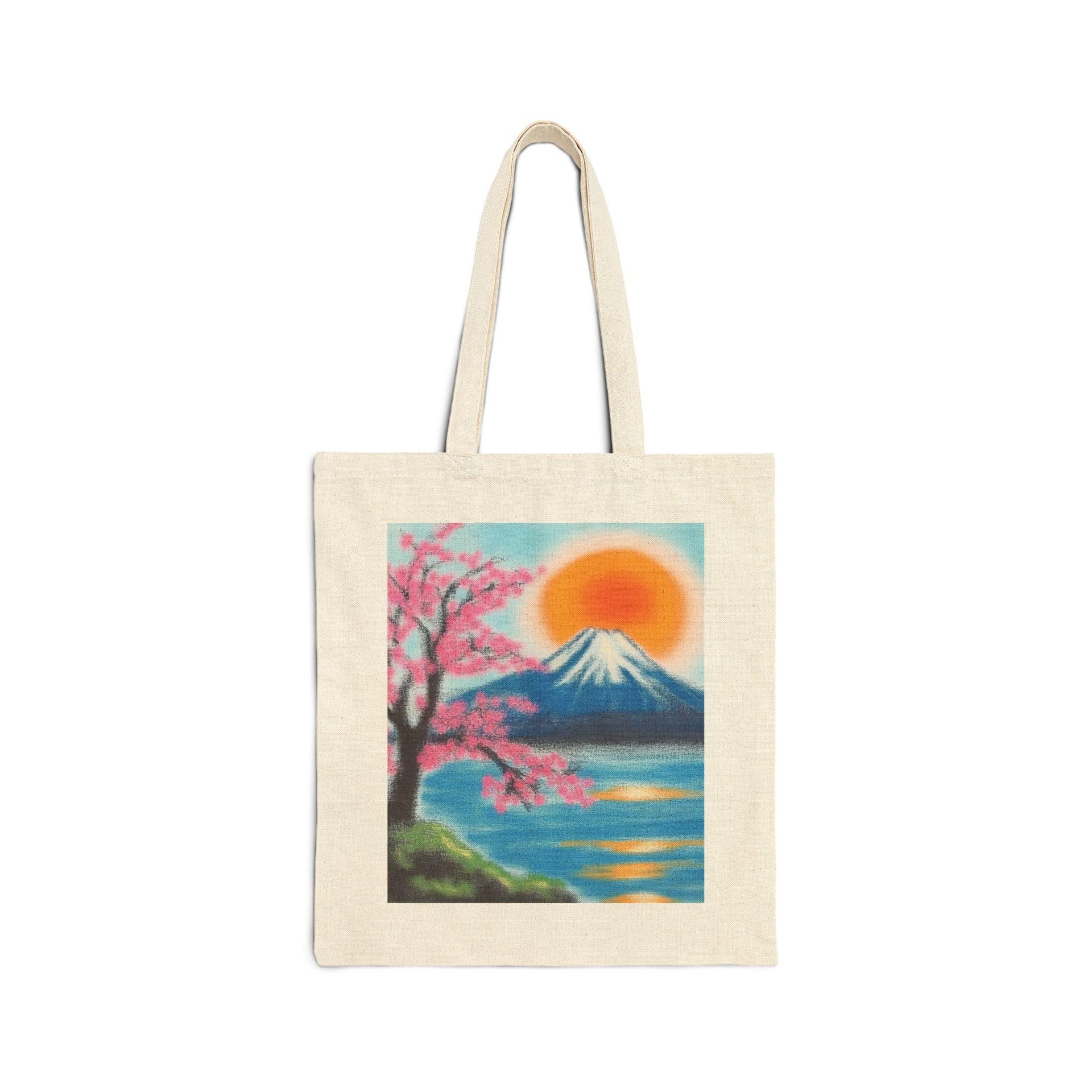 Cherry Blossoms Mt Fuji Tote Bag