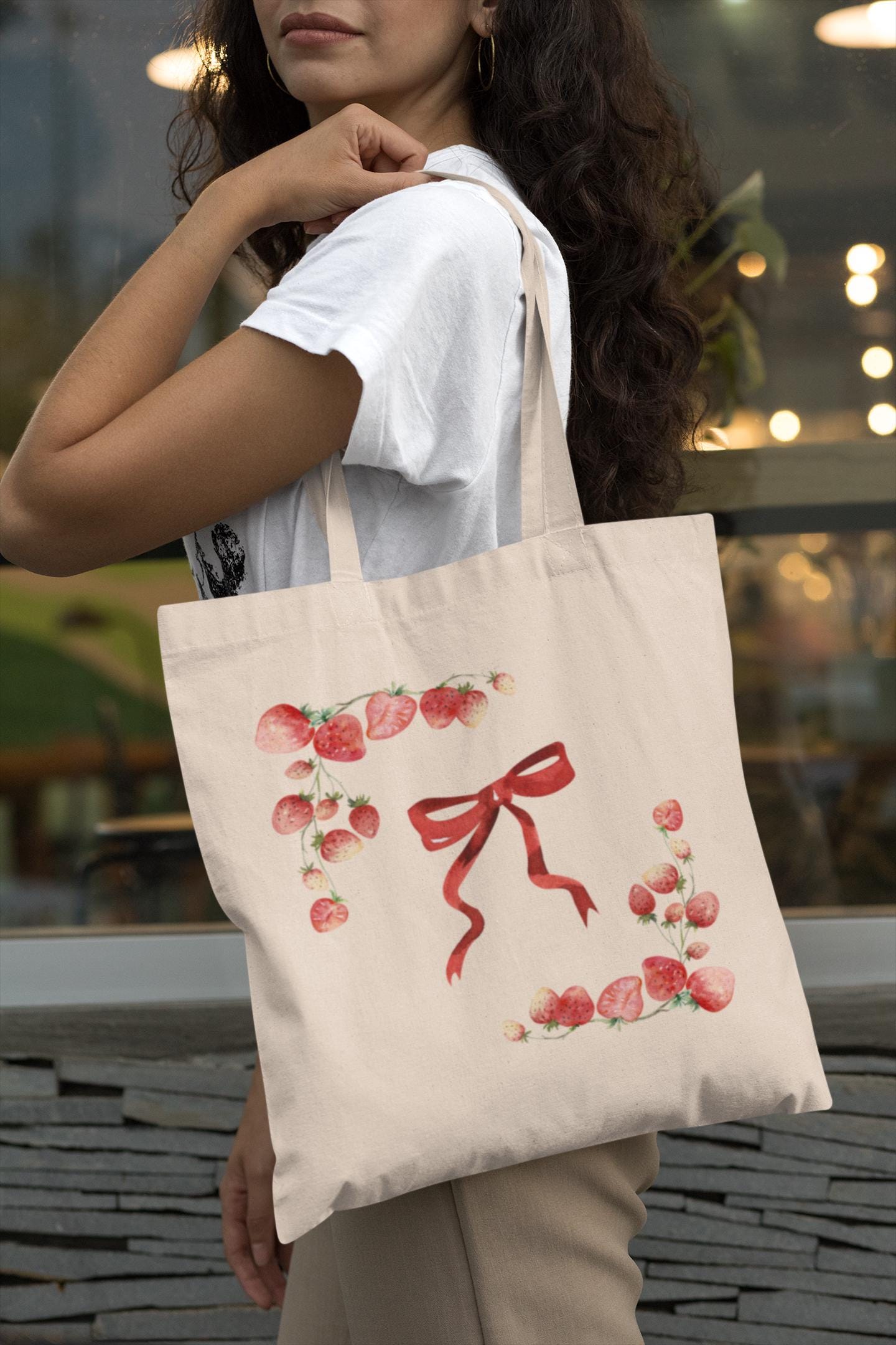 Strawberries for Summer Tote Bag