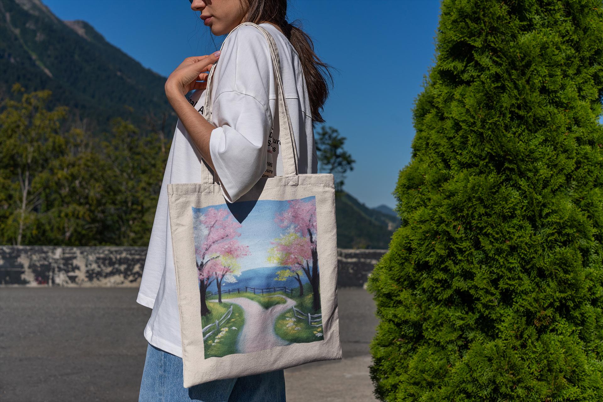 Winding Road Tote Bag