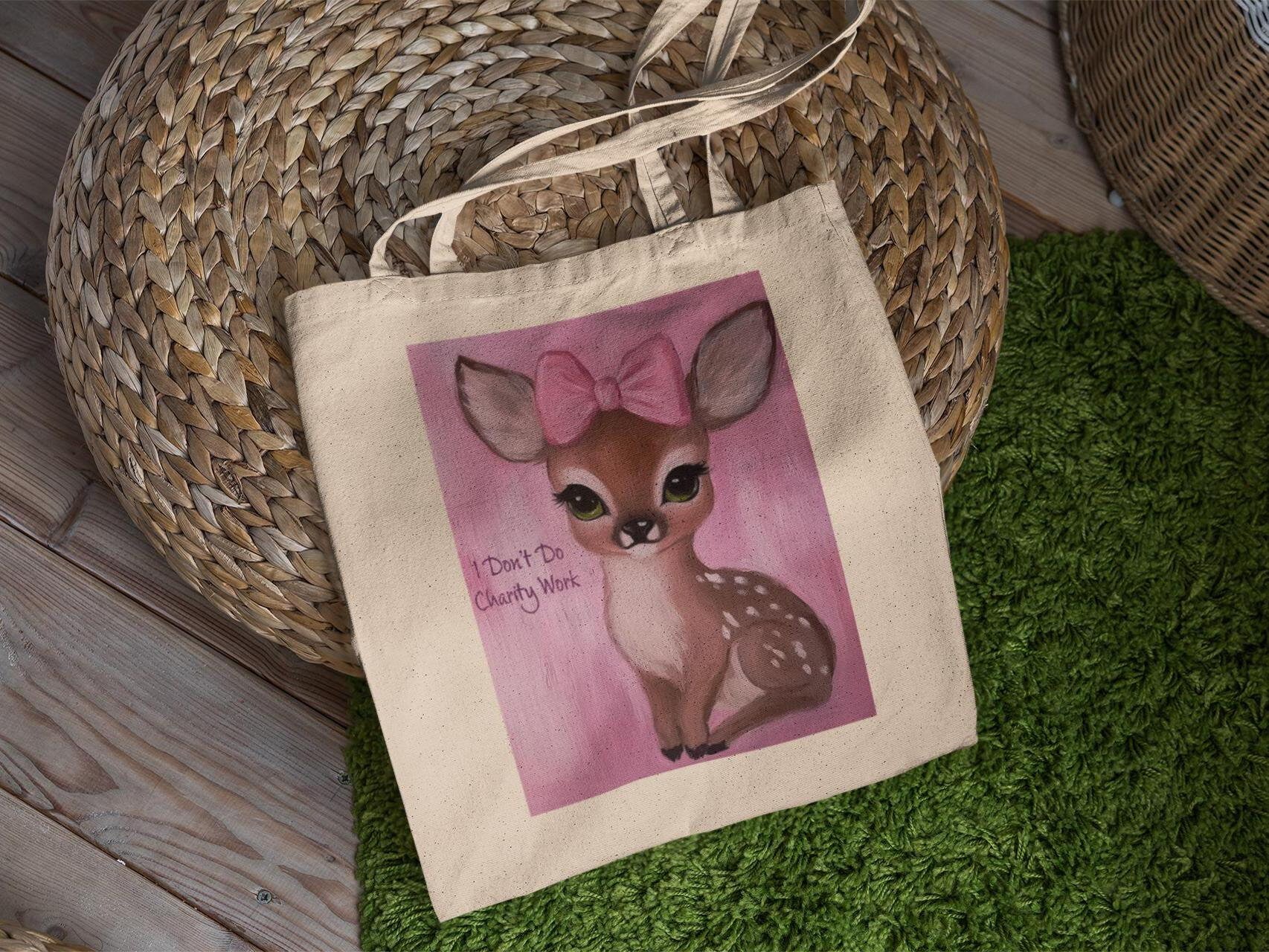 Coquette Fawn Tote Bag