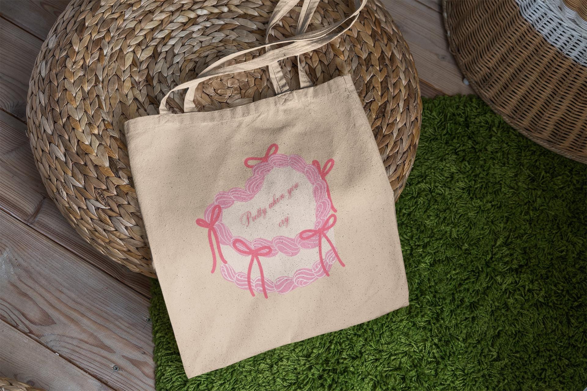 Pretty When You Cry Tote Bag
