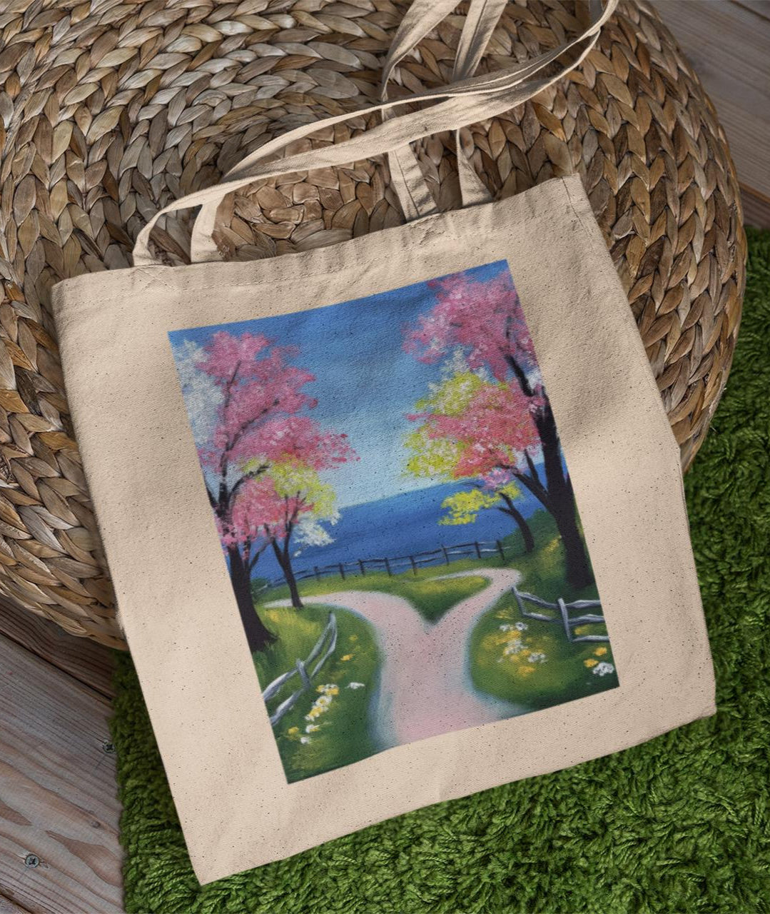 Winding Road Tote Bag
