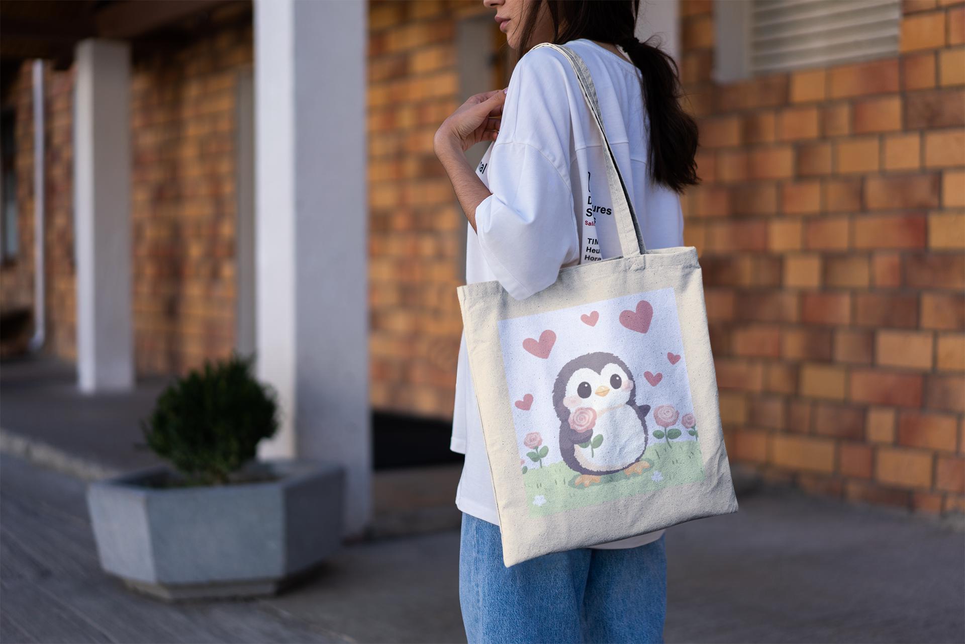 Penguin Tote Bag