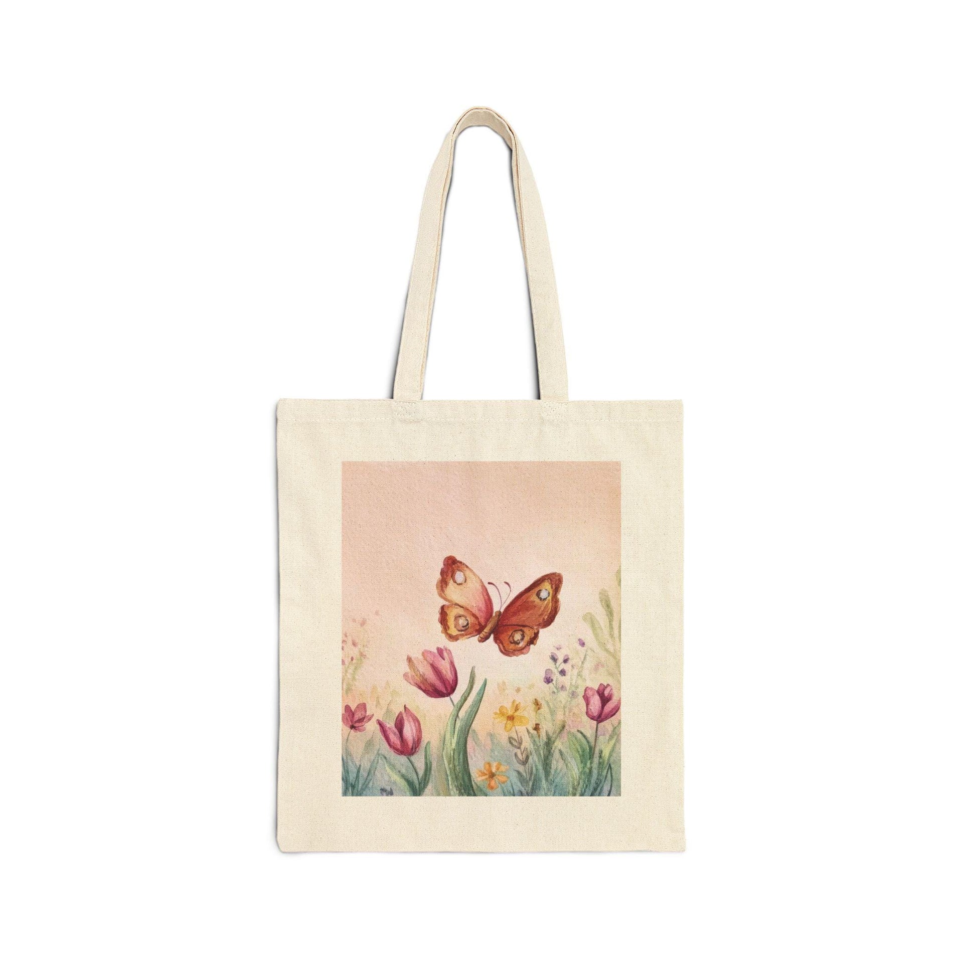 Aesthetic Butterfly Tote Bag