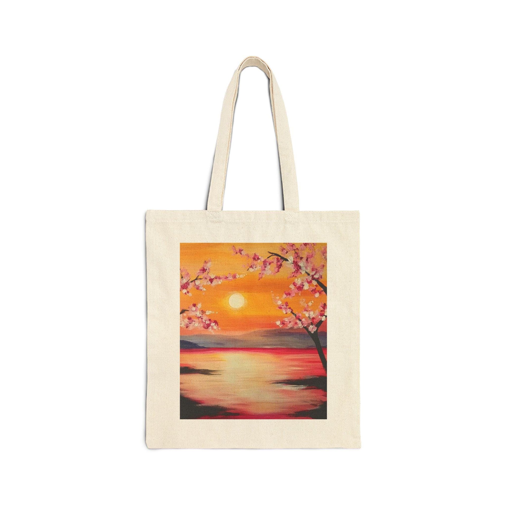 Cherry Blossoms at Sunset