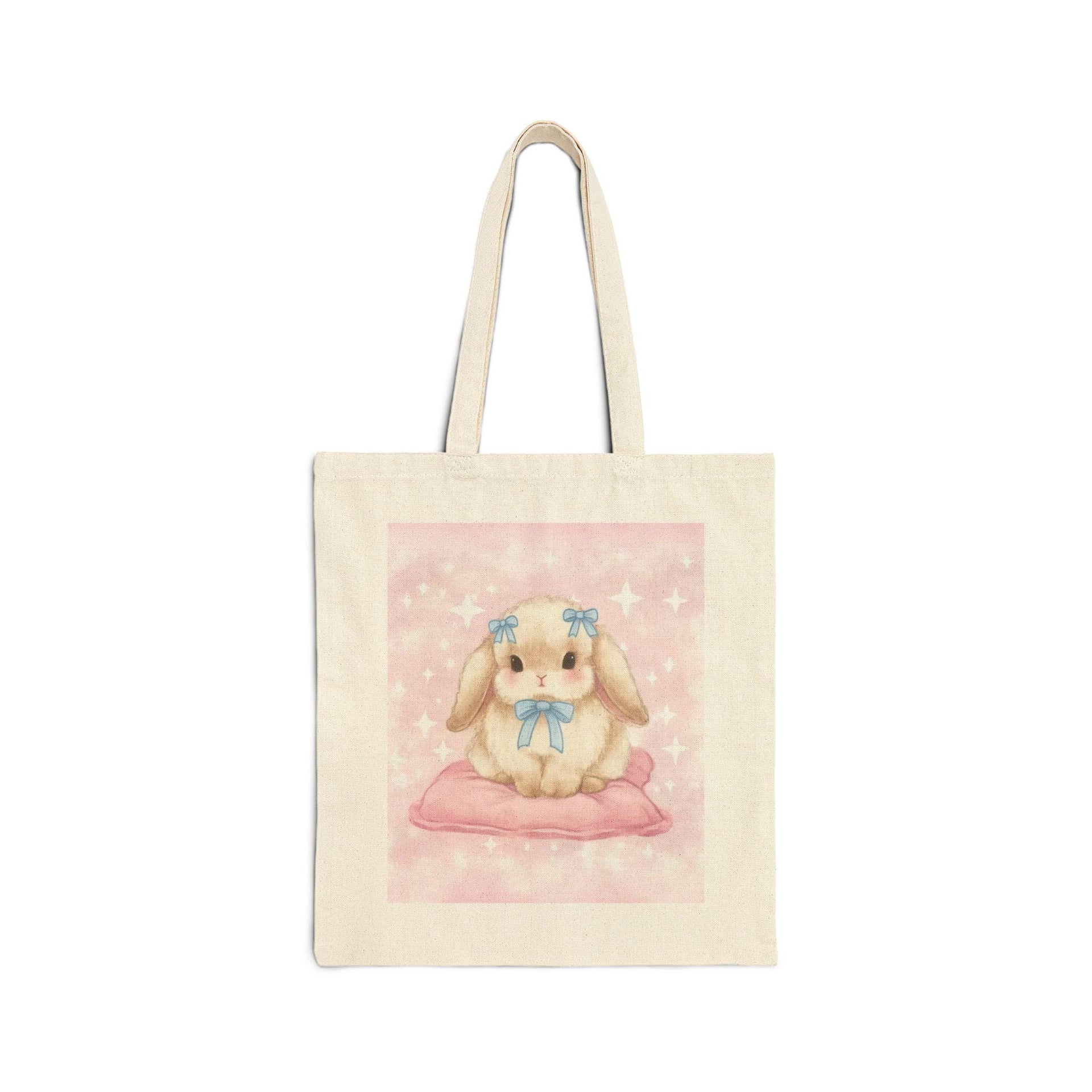 Fluffy Bunny Tote Bag