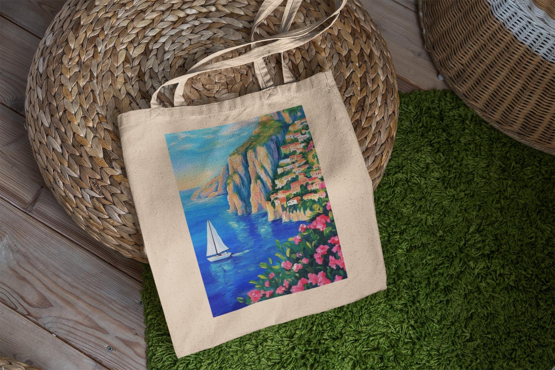 Amalfi Coast Tote Bag