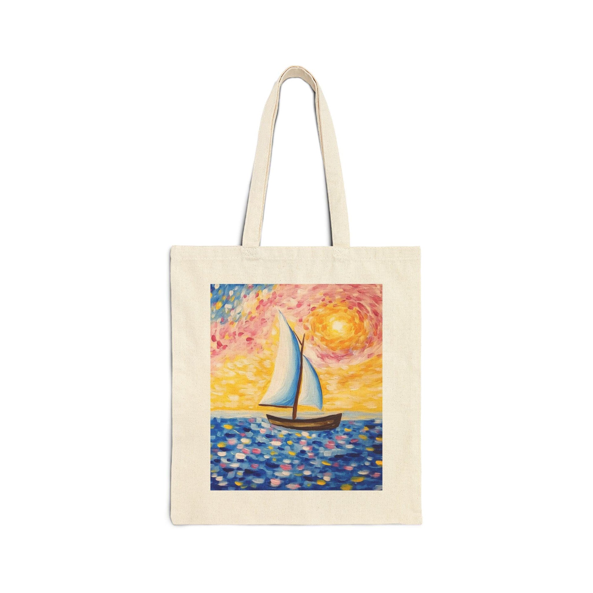 Sailboat on the Seat Tote Bag