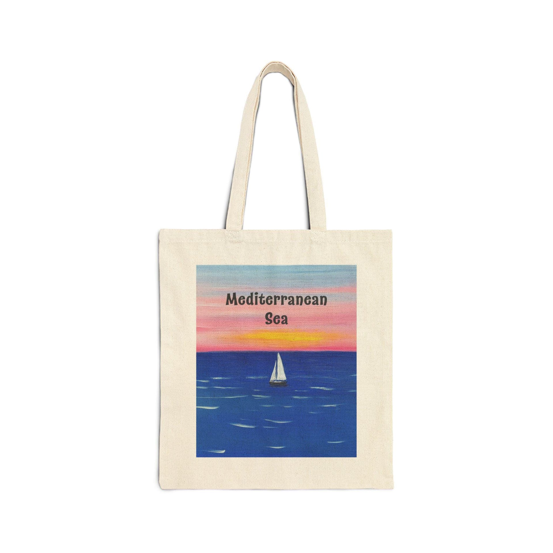 Mediterranean Sea Tote Bag