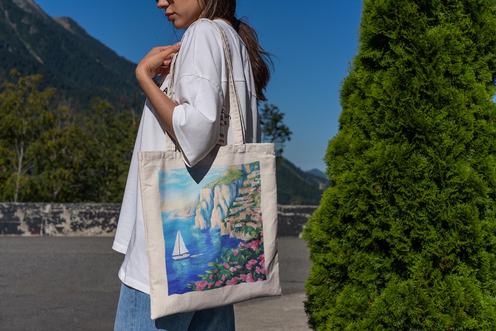 Amalfi Coast Tote Bag