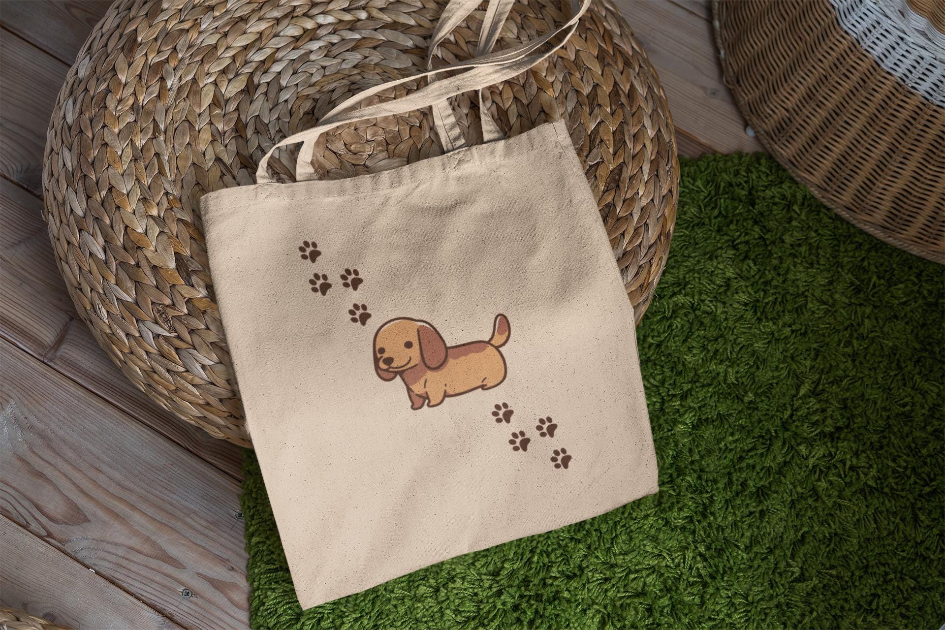 Mini Doggy Tote Bag