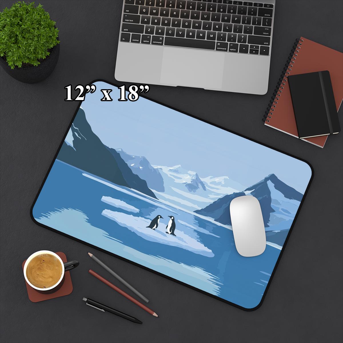 Arctic Penguin Mouse Pad