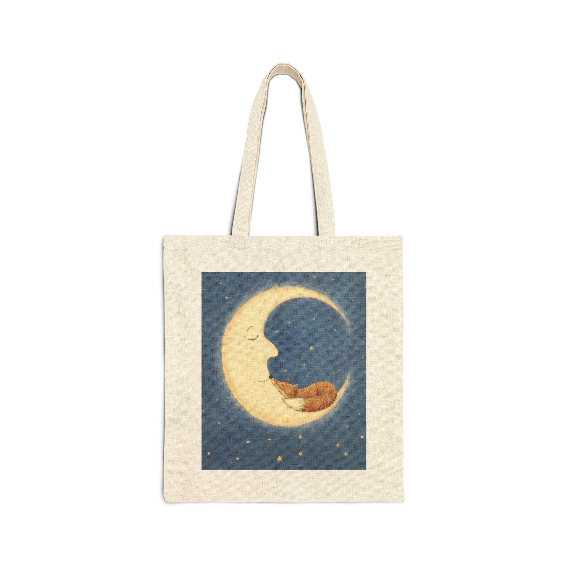 Lunar Fox Tote Bag