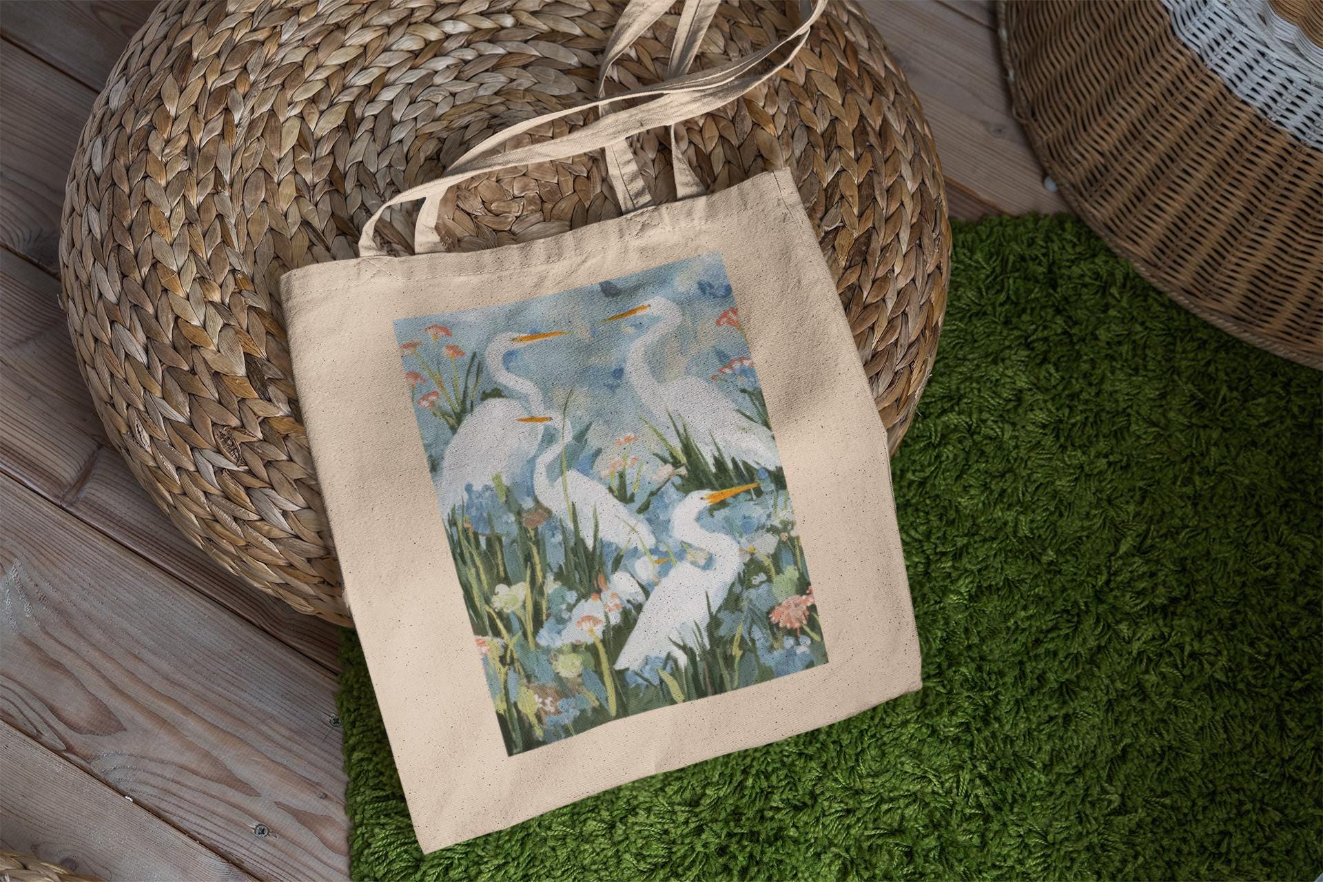 Heron Tote Bag