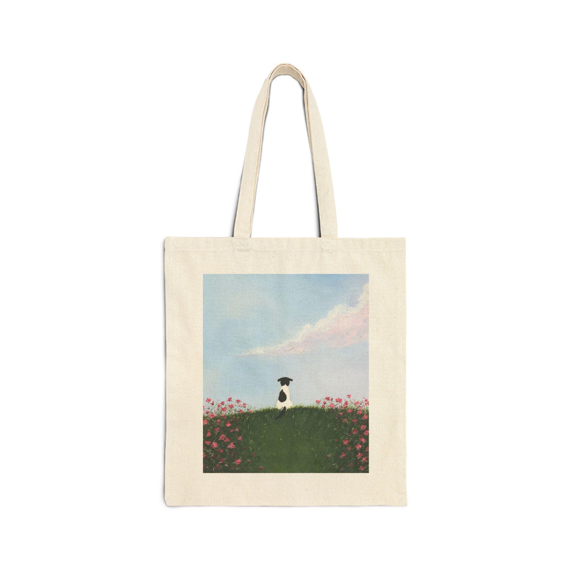 Doggy Hill Tote Bag