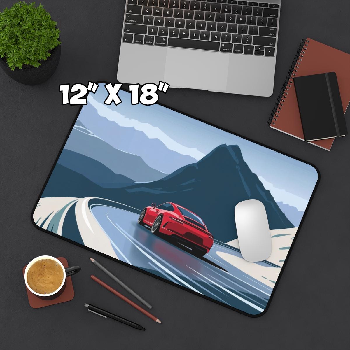 Red 911 Mountain Mouse Pad