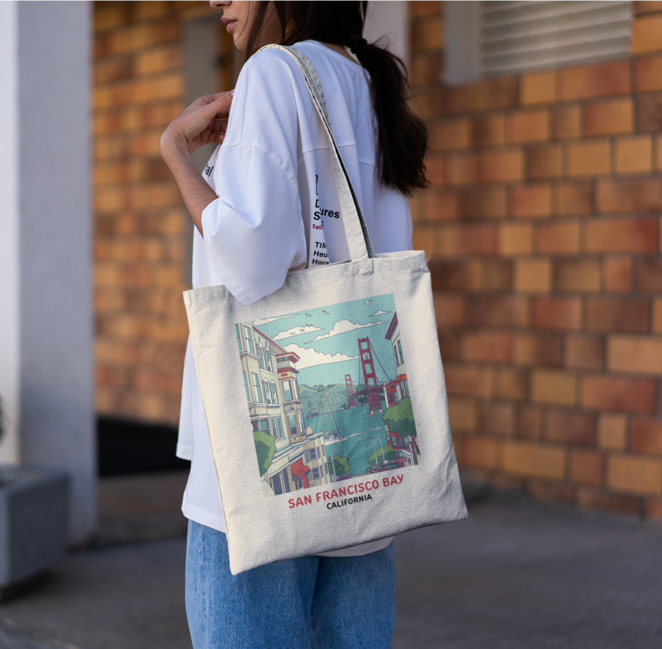 San Francisco Bay Tote Bag